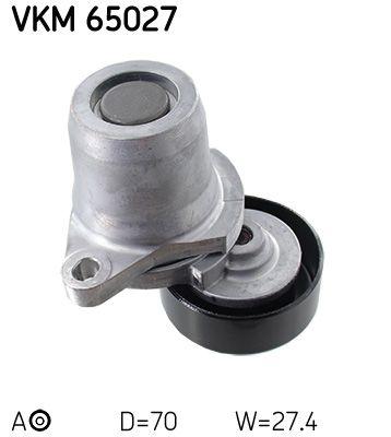 Tendeur de courroie, courroie trapézoïdale à nervures SKF VKM 65027