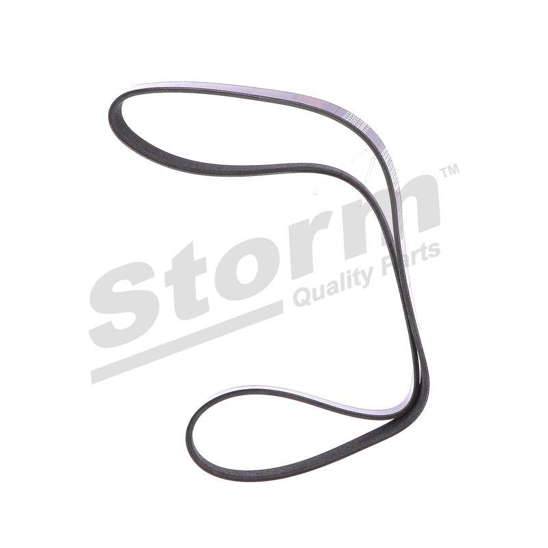 Courroie trapézoïdale à nervures STORM QUALITY PARTS STO6PK1250