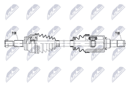 Arbre de transmission NTY NPW-MZ-124