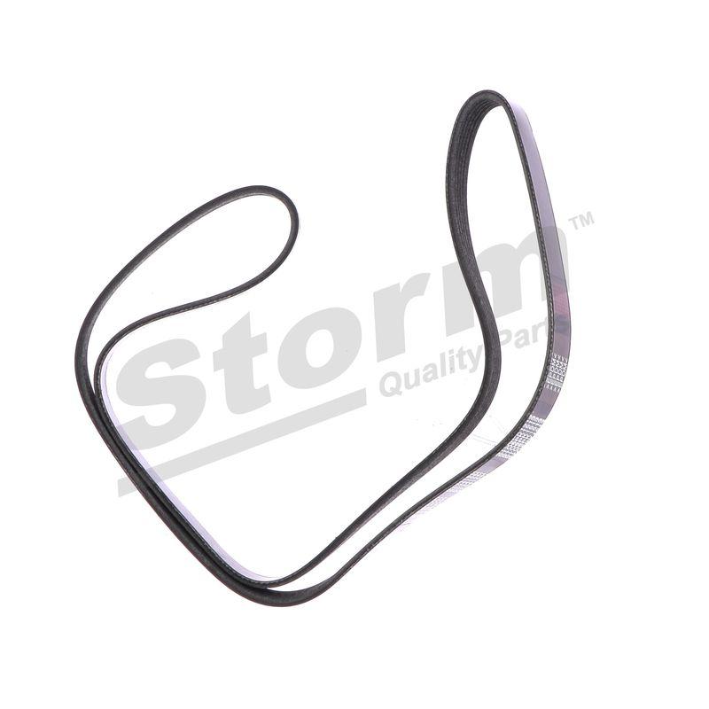 Courroie trapézoïdale à nervures STORM QUALITY PARTS STO6PK1513