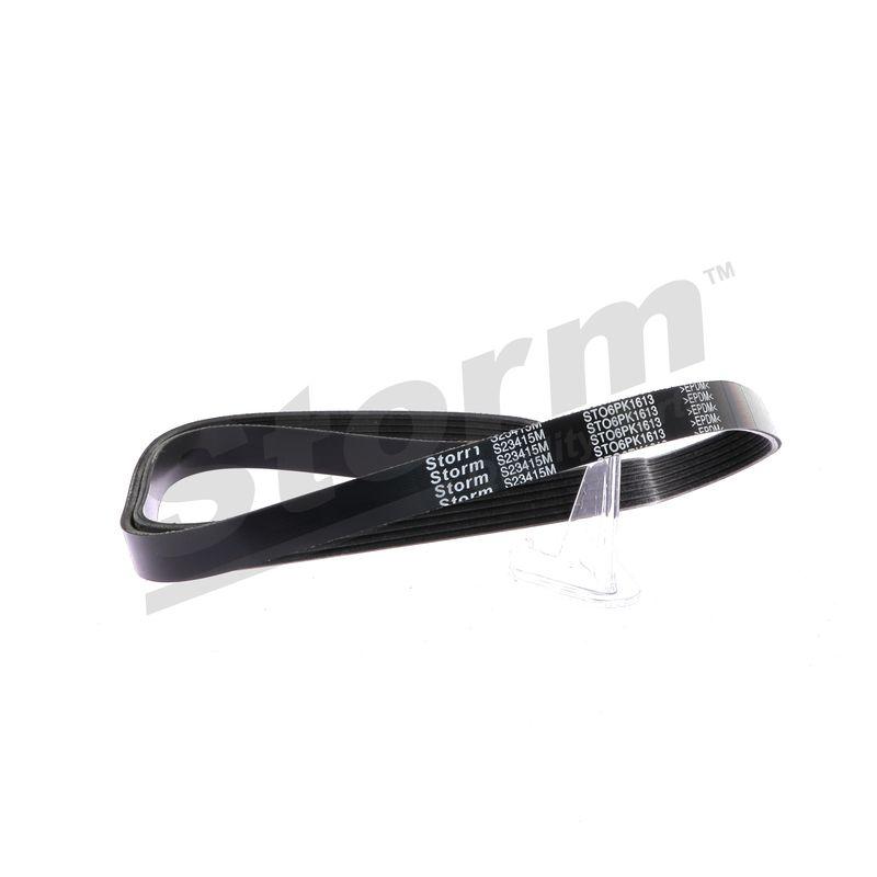 Courroie trapézoïdale à nervures STORM QUALITY PARTS STO6PK1613