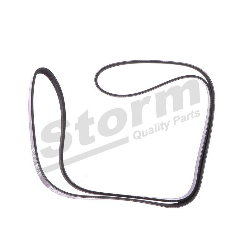 Courroie trapézoïdale à nervures STORM QUALITY PARTS STO6PK1775