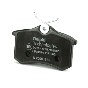 Kit de plaquettes de frein, frein à disque DELPHI LP2254