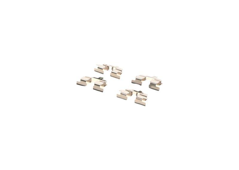 Kit d'accessoires, plaquette de frein à disque BOSCH 1 987 474 715