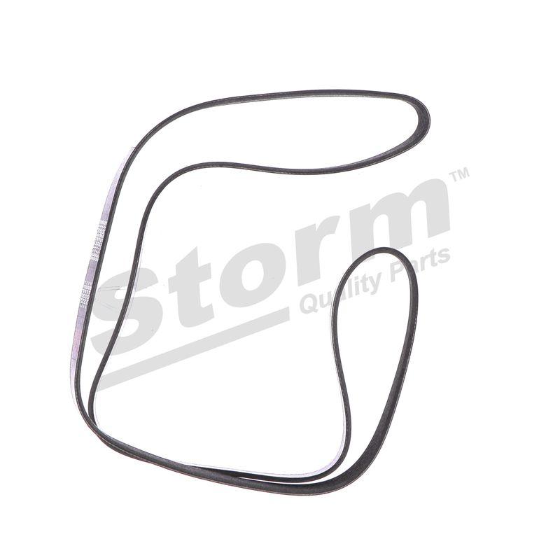 Courroie trapézoïdale à nervures STORM QUALITY PARTS STO6PK1735