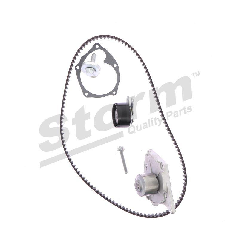 Pompe à eau + kit de courroie crantée STORM QUALITY PARTS 5550578KP