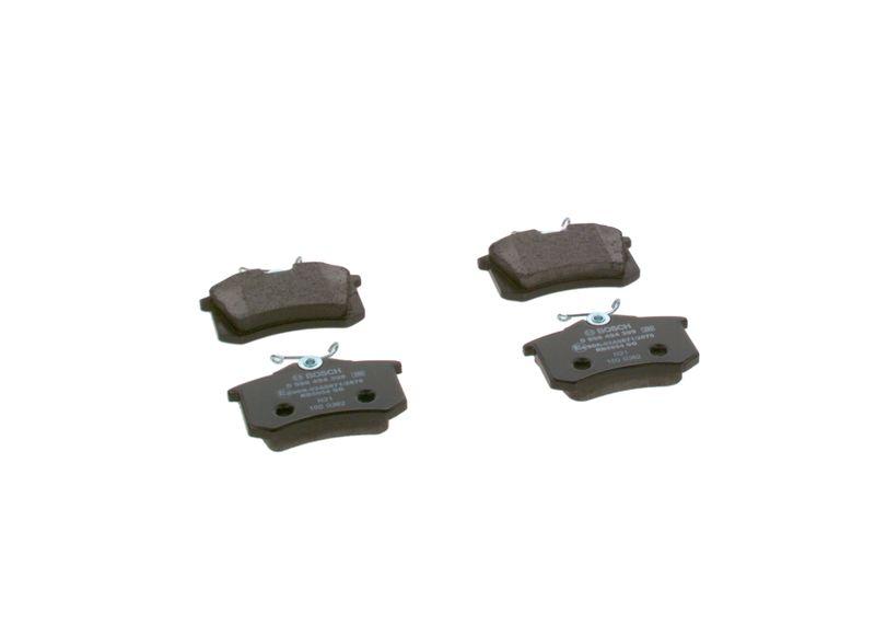 Kit de plaquettes de frein, frein à disque BOSCH 0 986 494 399