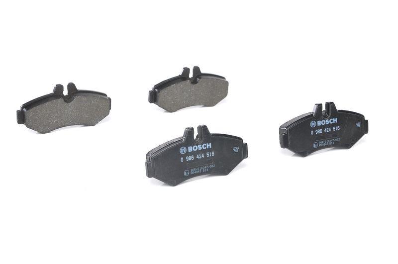 Kit de plaquettes de frein, frein à disque BOSCH 0 986 424 516