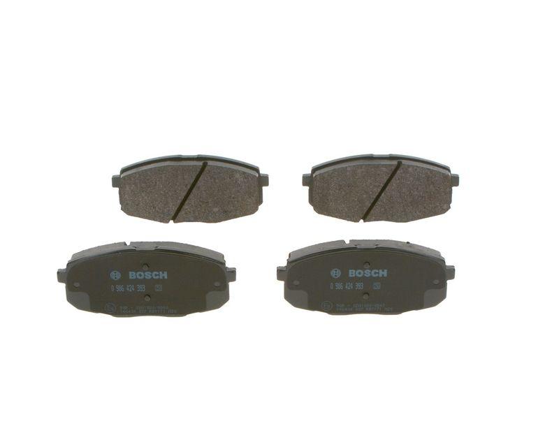 Kit de plaquettes de frein, frein à disque BOSCH 0 986 424 393