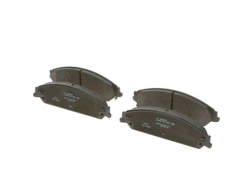 Kit de plaquettes de frein, frein à disque BOSCH 0 986 494 483