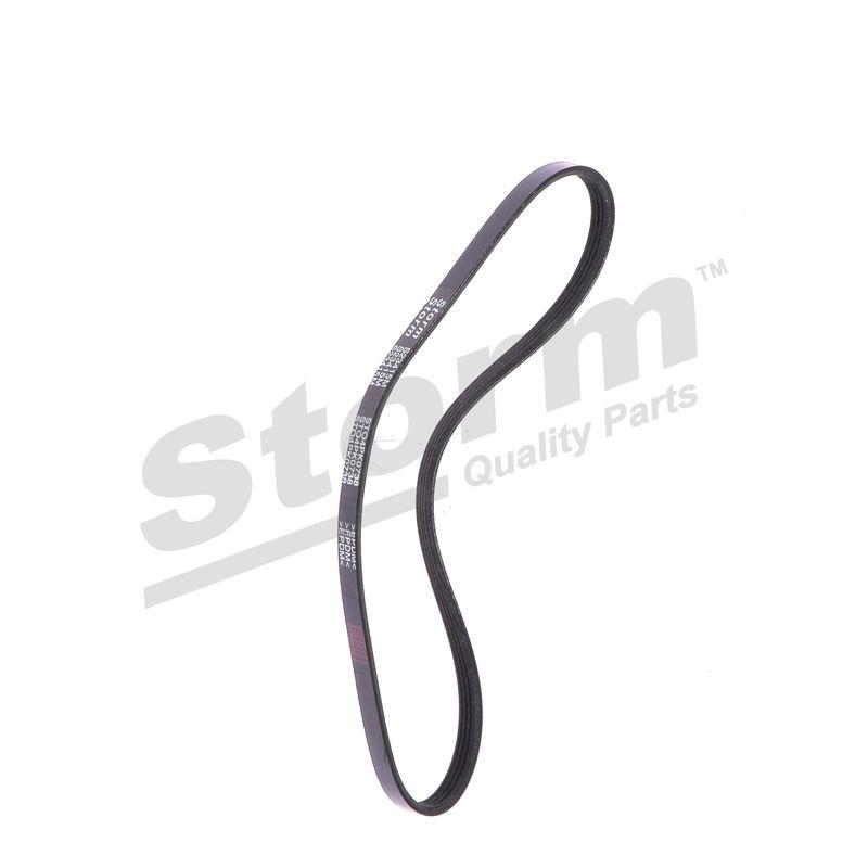 Courroie trapézoïdale à nervures STORM QUALITY PARTS STO4PK0738