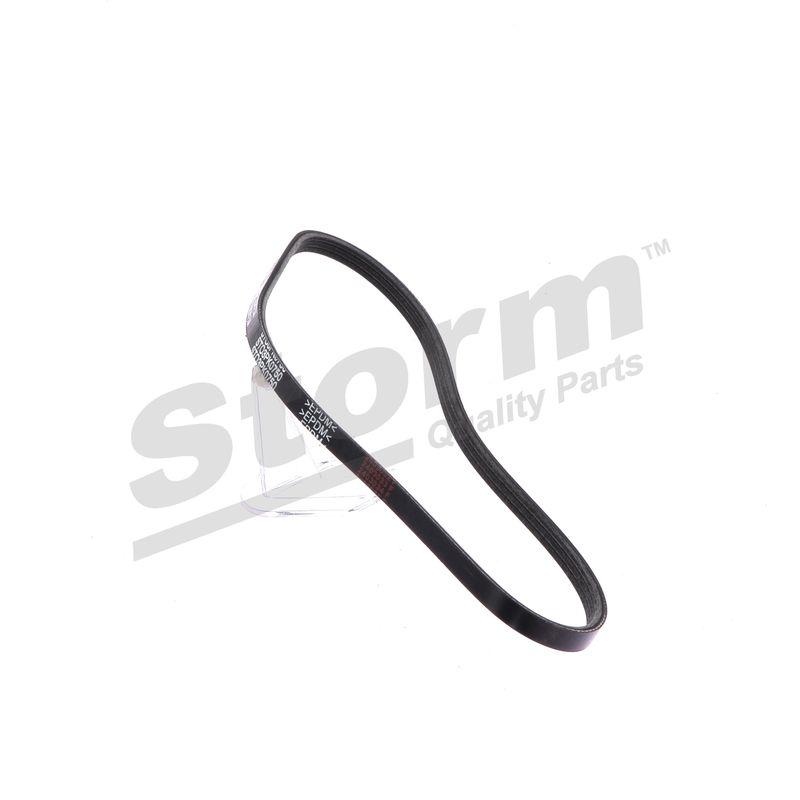 Courroie trapézoïdale à nervures STORM QUALITY PARTS STO3PK0750