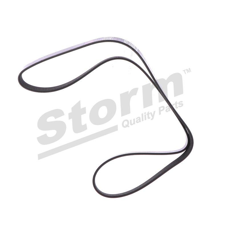 Courroie trapézoïdale à nervures STORM QUALITY PARTS STO6PK1438