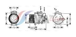 Compresseur, climatisation AVA QUALITY COOLING MSAK431