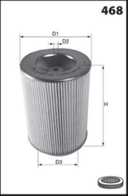 Filtre à air MECAFILTER EL3757