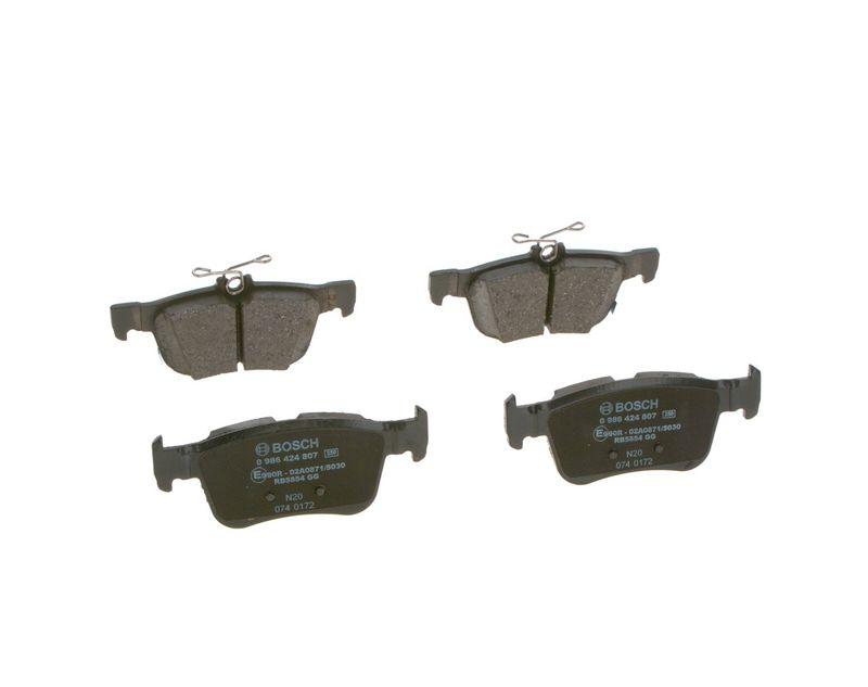 Kit de plaquettes de frein, frein à disque BOSCH 0 986 424 807