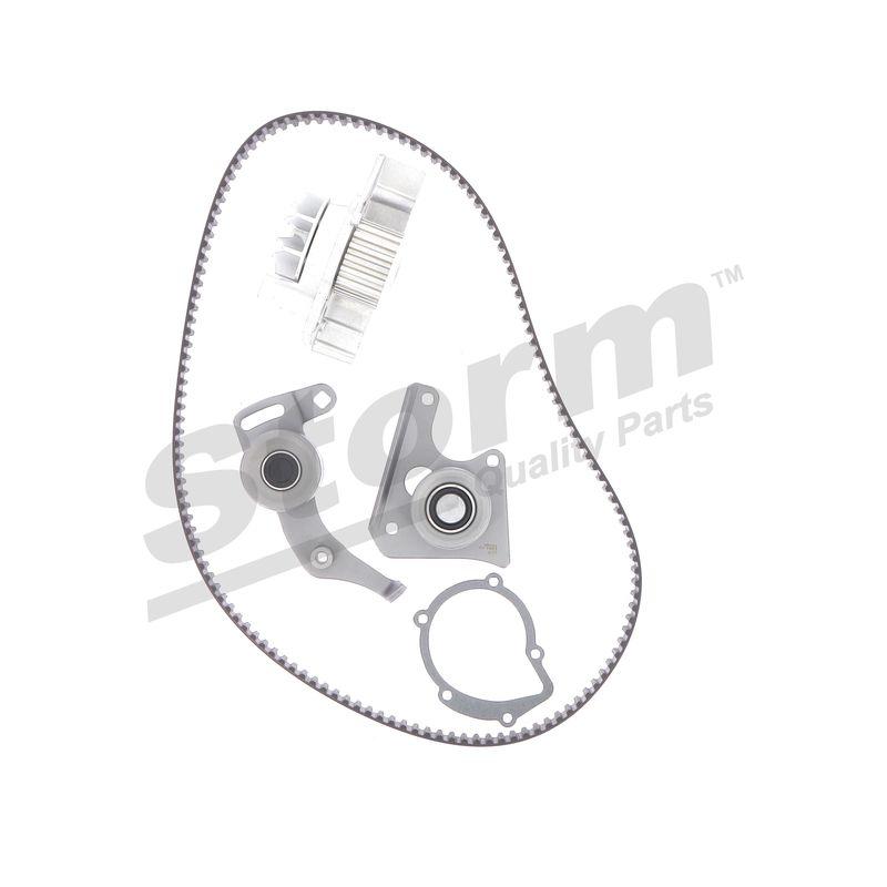 Pompe à eau + kit de courroie crantée STORM QUALITY PARTS 5550123KP