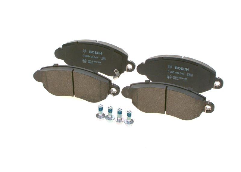 Kit de plaquettes de frein, frein à disque BOSCH 0 986 494 047