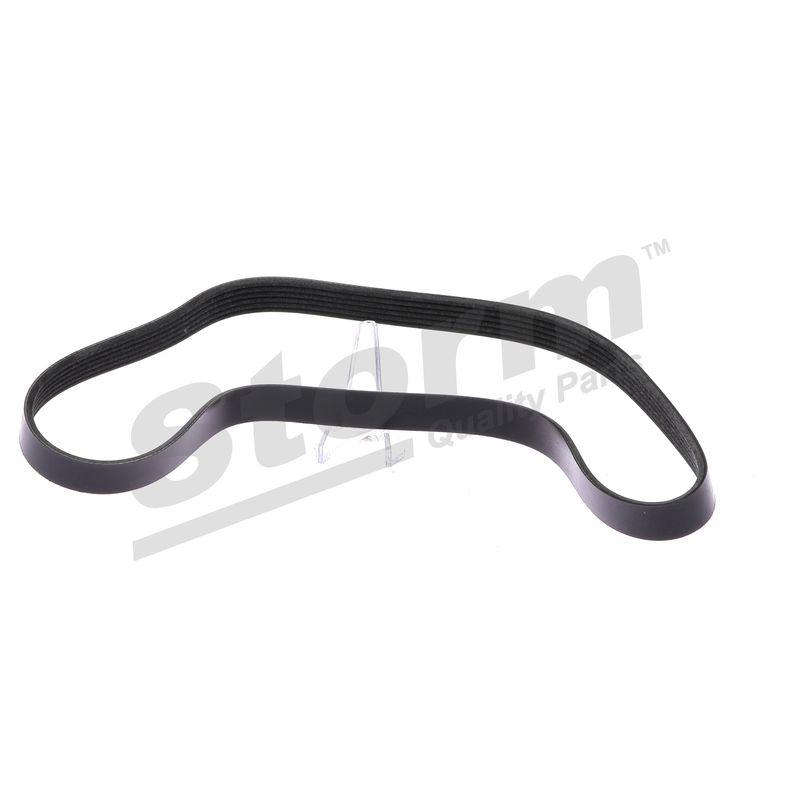 Courroie trapézoïdale à nervures STORM QUALITY PARTS STO6PK1013