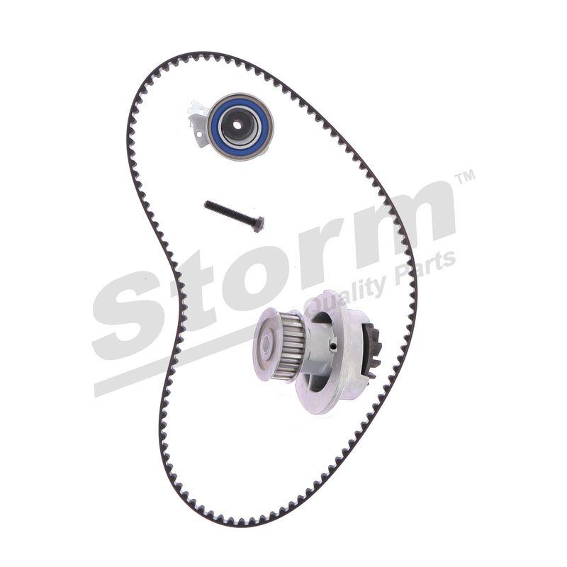 Pompe à eau + kit de courroie crantée STORM QUALITY PARTS 5550019KP