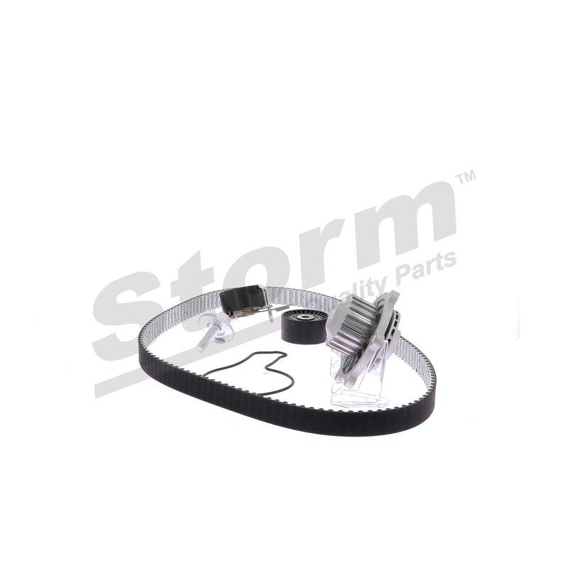 Pompe à eau + kit de courroie crantée STORM QUALITY PARTS 904546KP