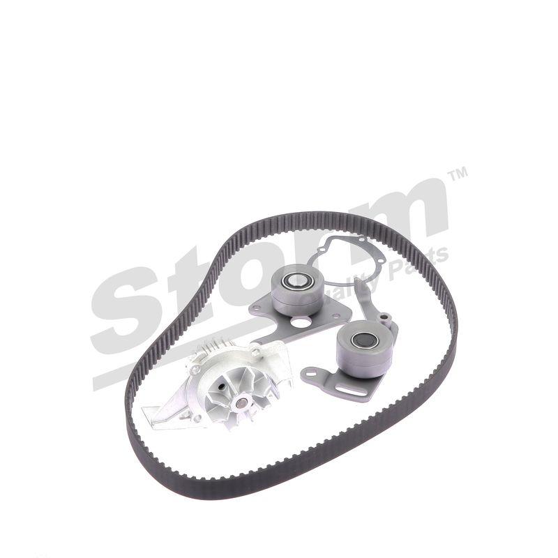 Pompe à eau + kit de courroie crantée STORM QUALITY PARTS 5550123KP