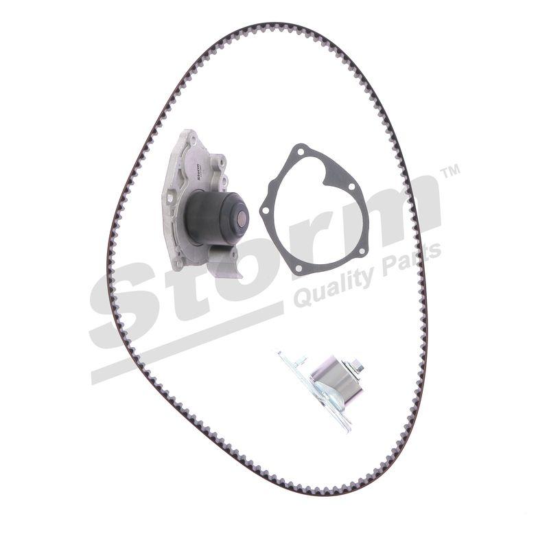 Pompe à eau + kit de courroie crantée STORM QUALITY PARTS 904509KP