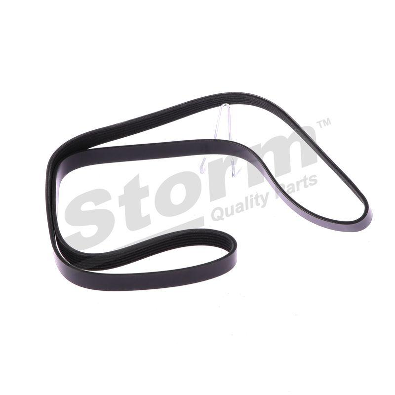 Courroie trapézoïdale à nervures STORM QUALITY PARTS STO6PK1638