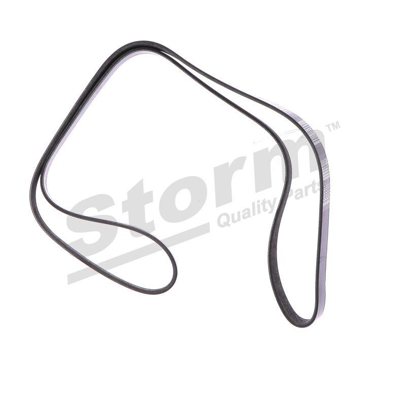 Courroie trapézoïdale à nervures STORM QUALITY PARTS STO6PK1708