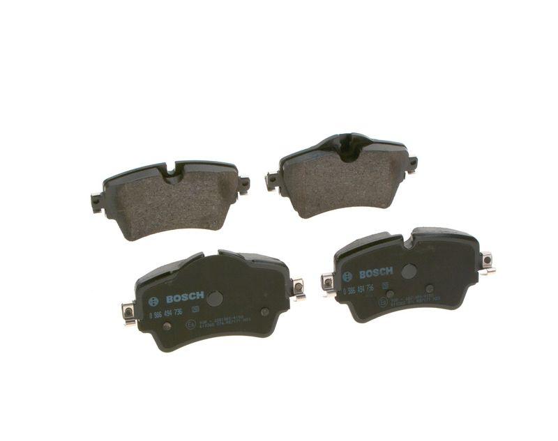 Kit de plaquettes de frein, frein à disque BOSCH 0 986 494 736