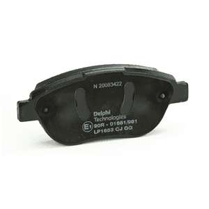 Kit de plaquettes de frein, frein à disque DELPHI LP1653