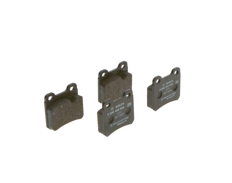 Kit de plaquettes de frein, frein à disque BOSCH 0 986 460 955