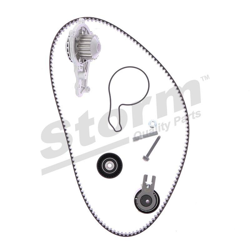 Pompe à eau + kit de courroie crantée STORM QUALITY PARTS 904487KP