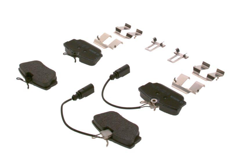 Kit de plaquettes de frein, frein à disque BOSCH 0 986 494 529