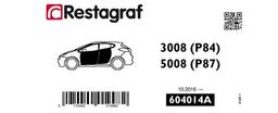 Kit de clip de fixation, carrosserie RESTAGRAF 604014A