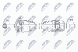 Arbre de transmission NTY NPW-KA-364
