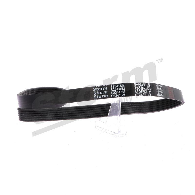 Courroie trapézoïdale à nervures STORM QUALITY PARTS STO6PK1125
