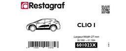 Kit de clip de fixation, carrosserie RESTAGRAF 601023X