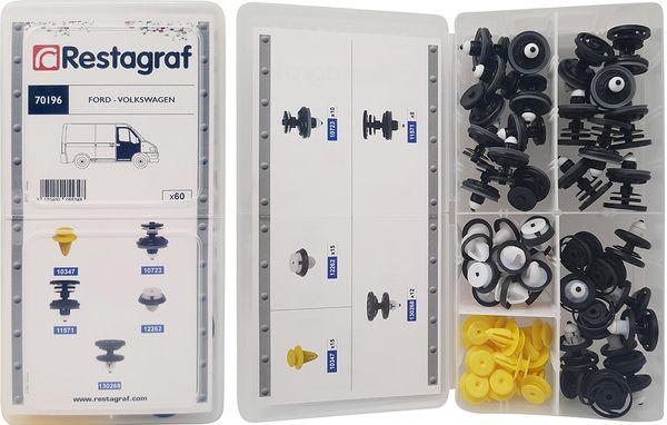 Assortiment, éléments de fixation RESTAGRAF 70196