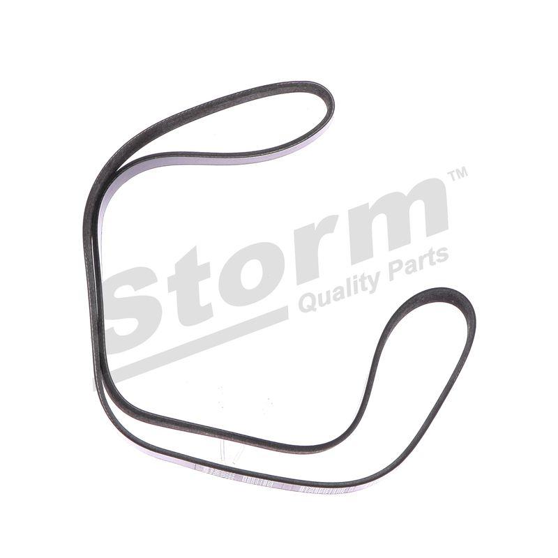 Courroie trapézoïdale à nervures STORM QUALITY PARTS STO6PK1400