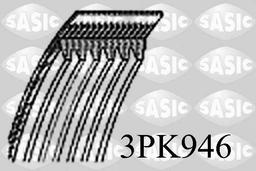 Courroie trapézoïdale à nervures SASIC 3PK946