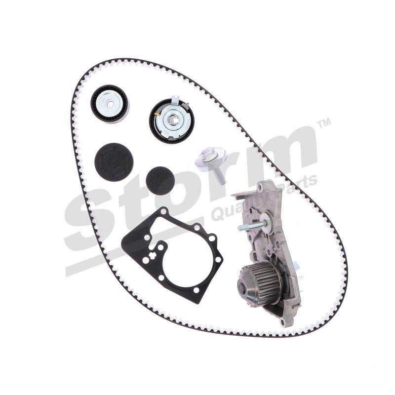 Pompe à eau + kit de courroie crantée STORM QUALITY PARTS 914560KP