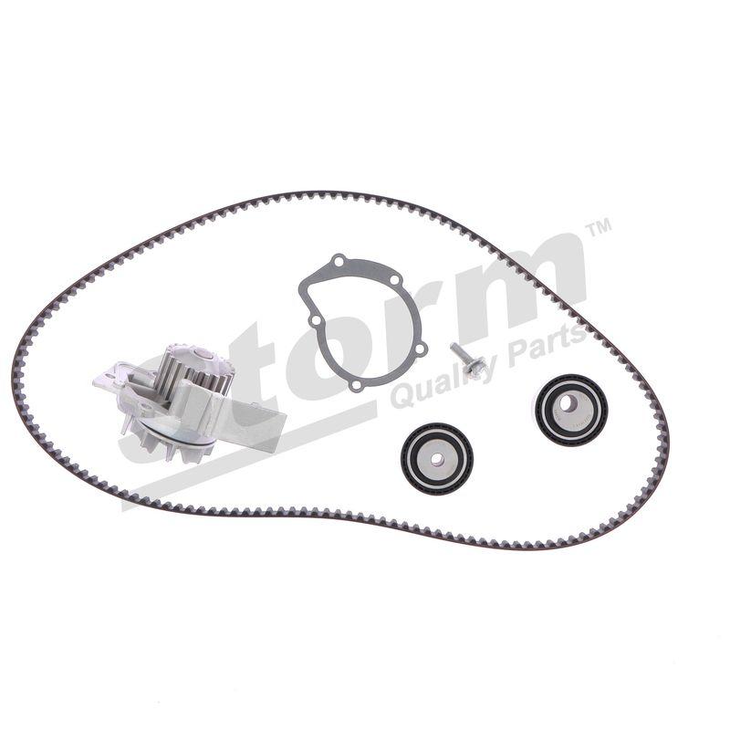 Pompe à eau + kit de courroie crantée STORM QUALITY PARTS 5550358KP