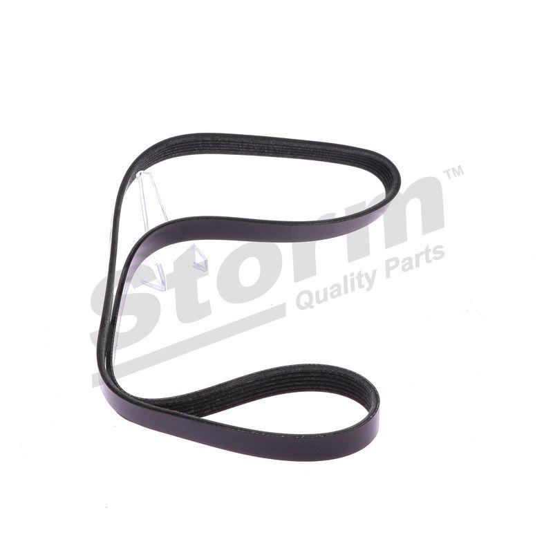 Courroie trapézoïdale à nervures STORM QUALITY PARTS STO6PK1183