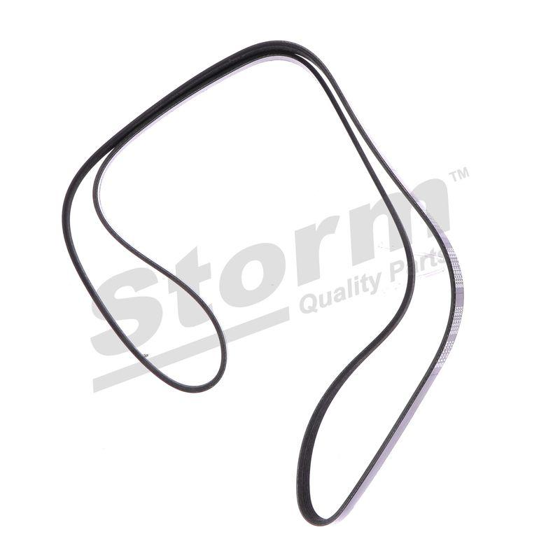 Courroie trapézoïdale à nervures STORM QUALITY PARTS STO5PK1750