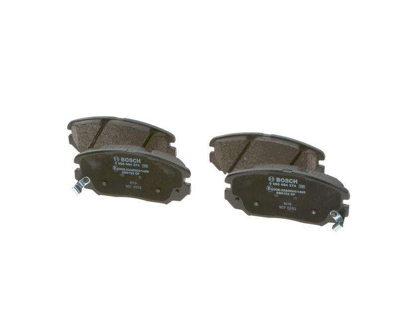 Kit de plaquettes de frein, frein à disque BOSCH 0 986 494 374