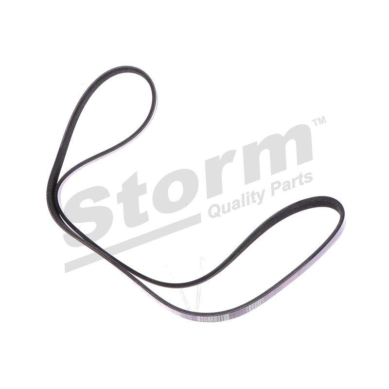 Courroie trapézoïdale à nervures STORM QUALITY PARTS STO5PK1138