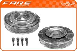 Kit de poulies, vilebrequin FARE SA 4298