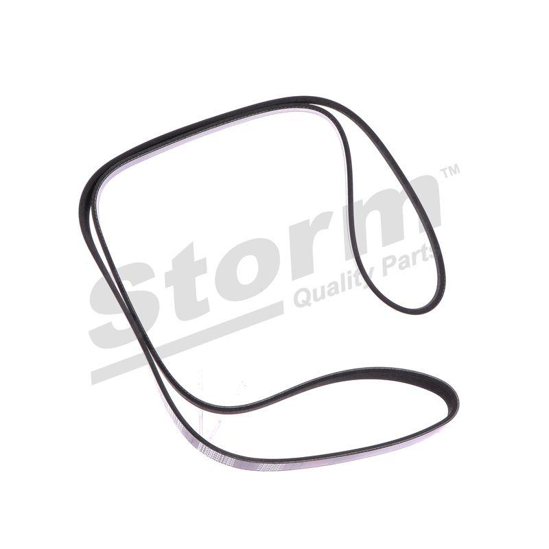 Courroie trapézoïdale à nervures STORM QUALITY PARTS STO6PK1750