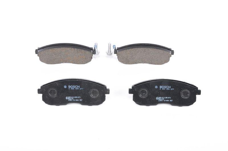 Kit de plaquettes de frein, frein à disque BOSCH 0 986 494 277